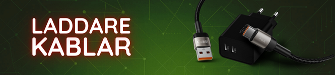 Laddare och kablar